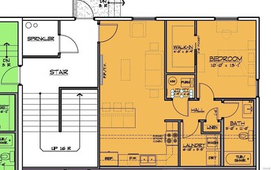 Floor Plan Unit 105