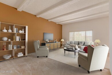 Shiprock - staged living room