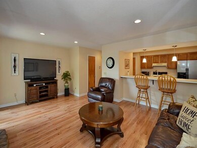 Open floor plan, great for entertaining.