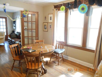 French doors in Dining Room