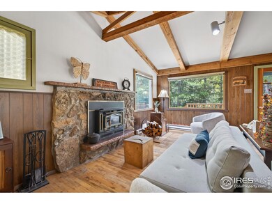 Wood stove for those brisk evenings