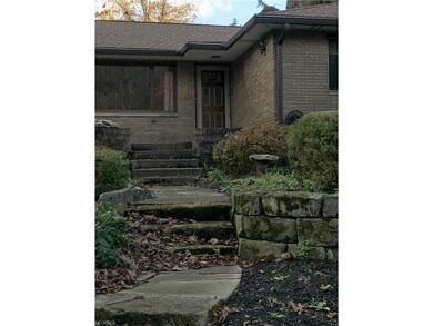 Enchanting winding walkway to generous front porch