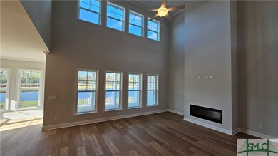 Great Room with High Ceilings and Plenty of Natura