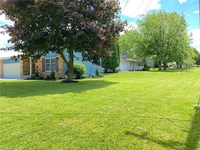 This home is situated on a large corner lot.