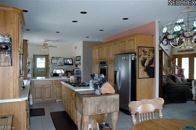 First floor is open and condusive to entertaining 