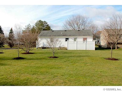 Exterior Back Plenty of Green Space behind house!