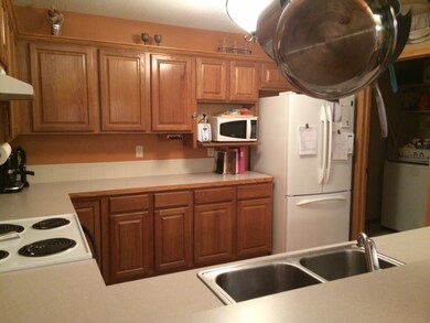 Plenty of Counter space in this kitchen.