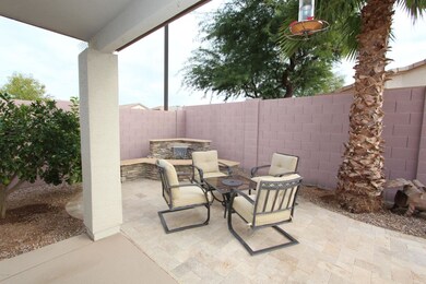 Travertine Extended Patio