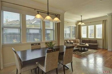 Dining area is open to the family room.