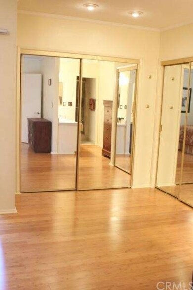 Dual mirrored master closets.