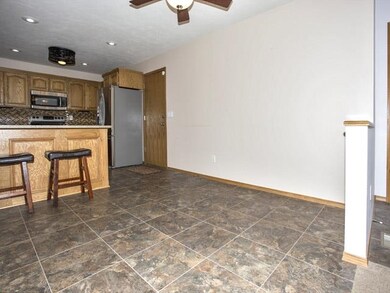 Dining room open to kitchen.