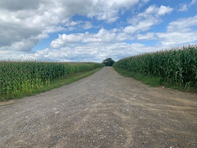 Driveway leading to land