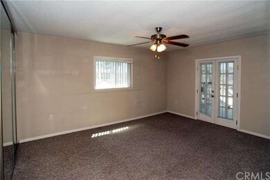 One of the bedrooms in the upstairs 3BR unit