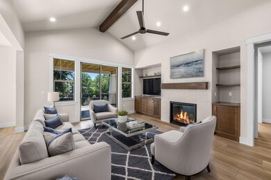 Great room virtual staging blue best