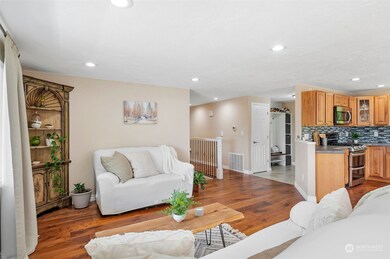 The entire home has been renovated with care and is light and bright and open.