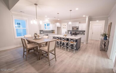 Kitchen, dining