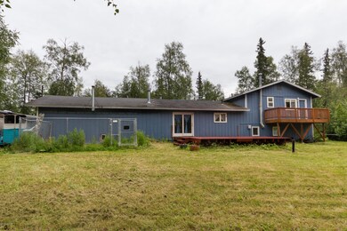 Rear of house
