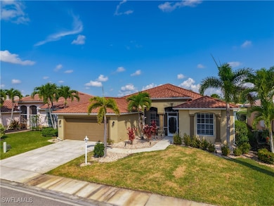Mediterranean / spanish-style home featuring an at