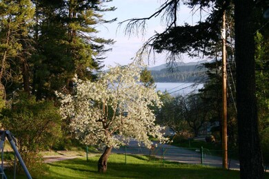 view of lake from house