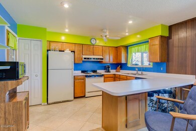 Kitchen with pantry