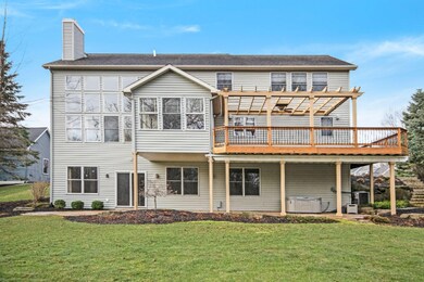 outside back of home