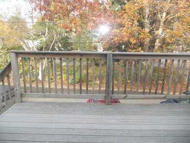 Exterior Front. large deck for...