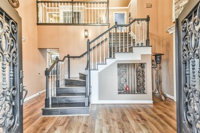 This is super cool and well planned! Custom wrought iron dog house or can be used for wine storage.