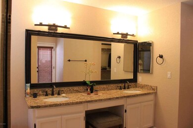 master bathroom double sinks