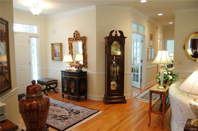 Generous foyer