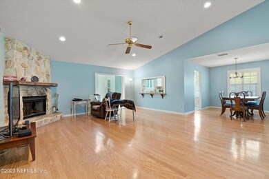 Family Room to Dining & Kitchen