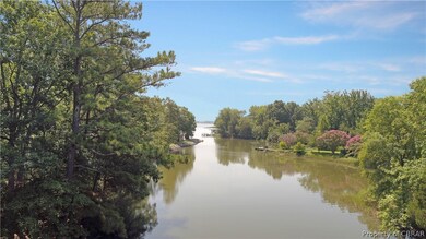 View down the creek