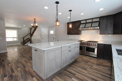 Large Island, Wolf Range & Hood, Granite Counter T