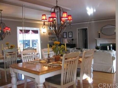 Another view of dining room, looking into living r