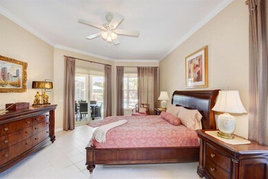 Master Bedroom with Pool/Garden view