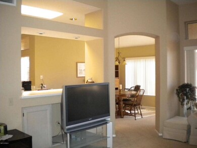 Living room to dining room