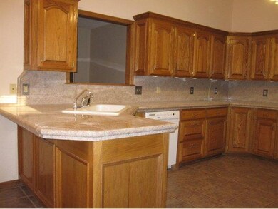 Granite counters, pass thru