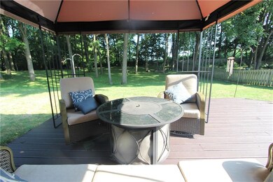 Enjoy entertaining in one of several outdoor gathering areas.  (Gazebo stays).