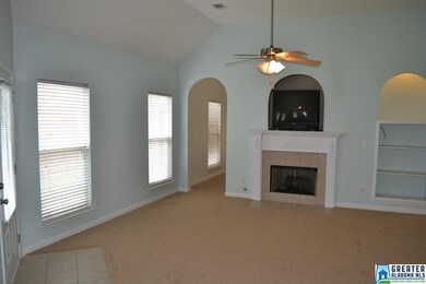 VAULTED CEILING, FIREPLACE, NEW CARPETING