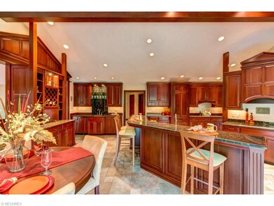 Another view of the beautiful kitchen. It has a st