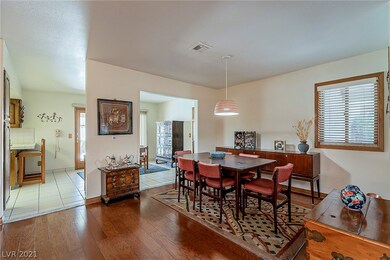 This dining room area offers both formal and infor