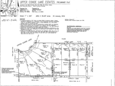 Cohoe Lake Plat Map (2)