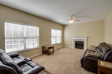 Family Room with Lots of Natural Light