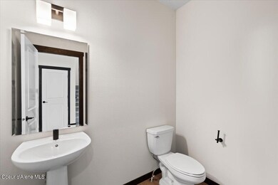 1/2 bath on the main level