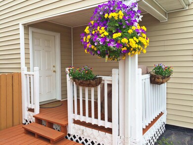 Covered front porch