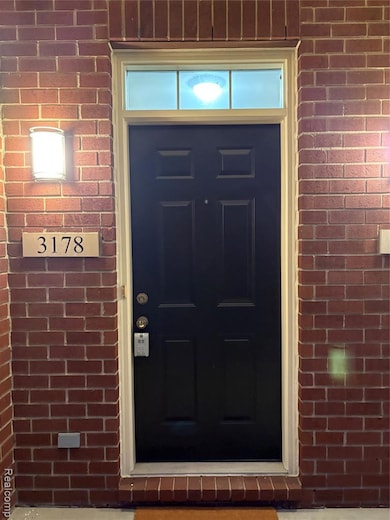 Front Door Lighted entry.