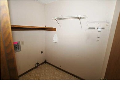 Main floor utility room
