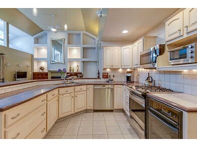 Kitchen. Custom Kitchen with white washed maple ca