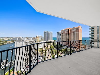 Balcony with Intracoastal and Ocean Views