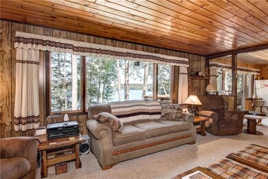 Lake views from living area.