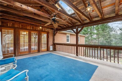 Large screened in porch